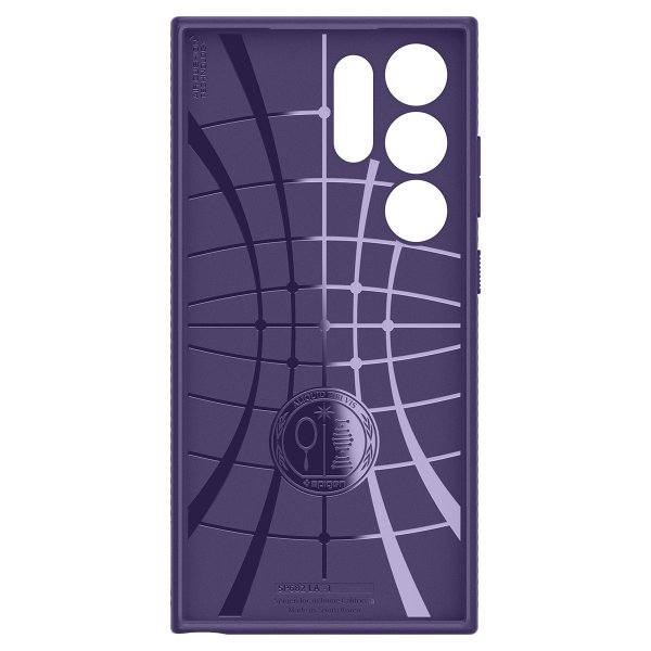 Spigen Samsung Galaxy S24 Ultra -kuori Liquid Air Deep Purple