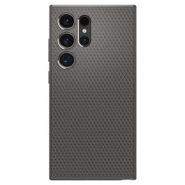 Spigen Samsung Galaxy S24 Ultra -kuori Liquid Air Marble Grey