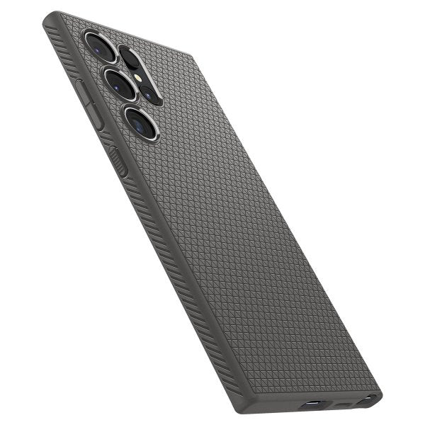 Spigen Samsung Galaxy S24 Ultra -kuori Liquid Air Marble Grey