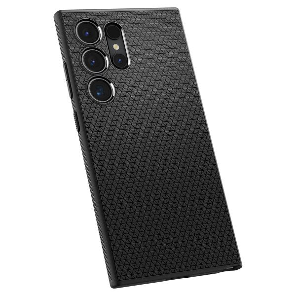 Spigen Samsung Galaxy S24 Ultra kuori Liquid Air Matte Black