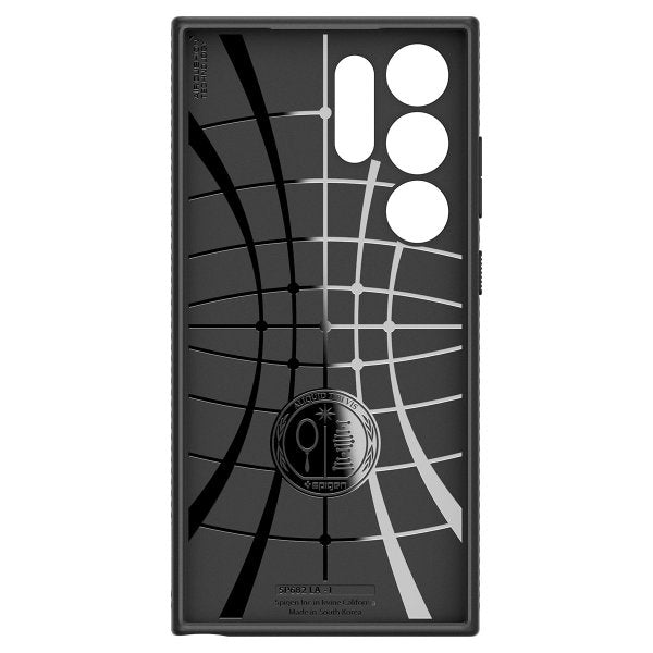 Spigen Samsung Galaxy S24 Ultra kuori Liquid Air Matte Black