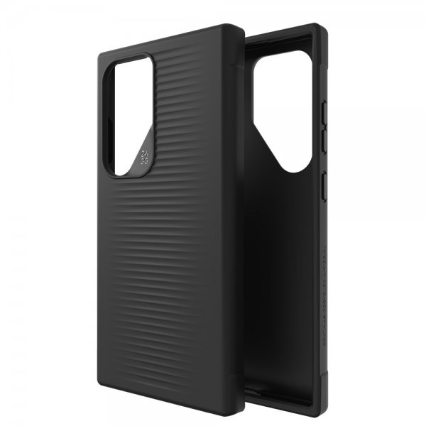 ZAGG Samsung Galaxy S24 Ultra Luxe -kuori, musta