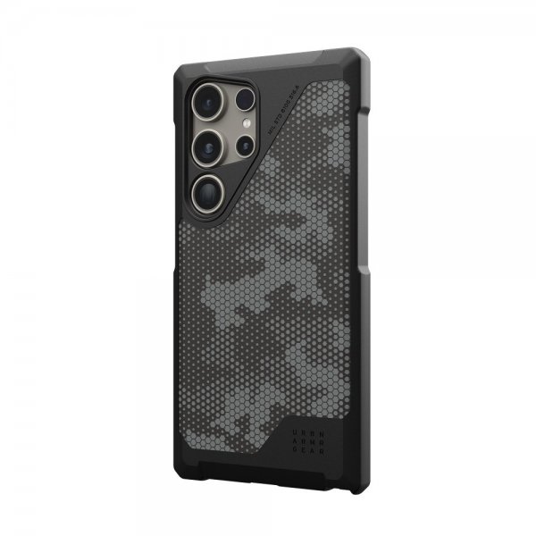 Urban Armor Gear (UAG) Samsung Galaxy S24 Ultra Kuori Metropolis LT MagSafe Micro Hex Camo Graphite