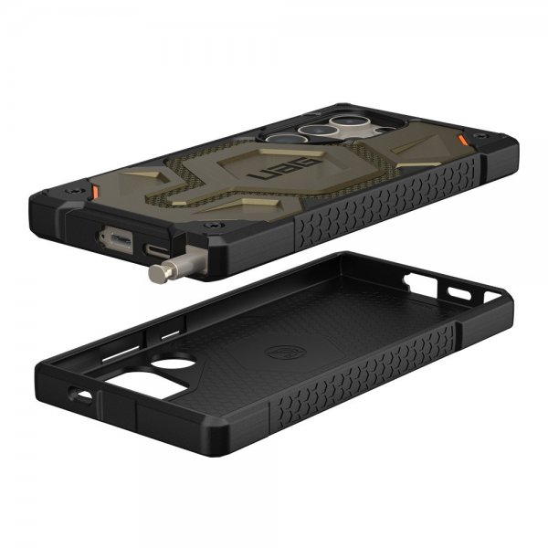 Urban Armor Gear (UAG) Samsung Galaxy S24 Ultra -suojakuori Monarch Kevlar Element Green