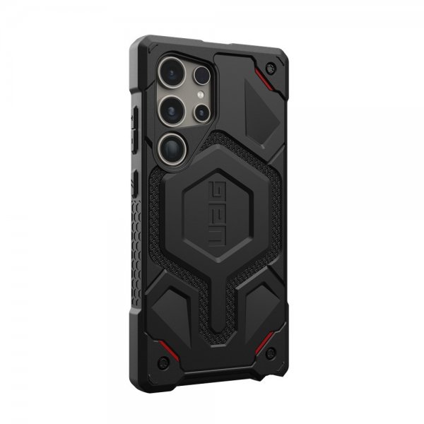 Urban Armor Gear (UAG) Samsung Galaxy S24 Ultra -suojakuori Monarch Pro Kevlar MagSafe, musta