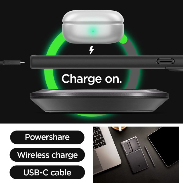 Spigen Samsung Galaxy S24 Ultra kuori Optik Armor musta