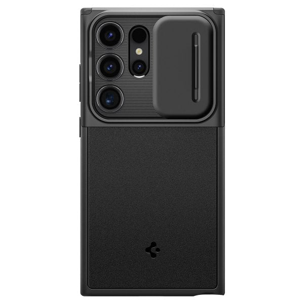 Spigen Samsung Galaxy S24 Ultra kuori Optik Armor musta