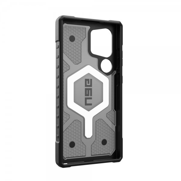 Urban Armor Gear (UAG) Samsung Galaxy S24 Ultra -suojakuori Pathfinder Clear MagSafe Ash