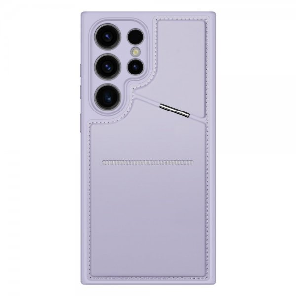 Dux Ducis Samsung Galaxy S24 Ultra Kuori Rafi II Series MagSafe Violetti