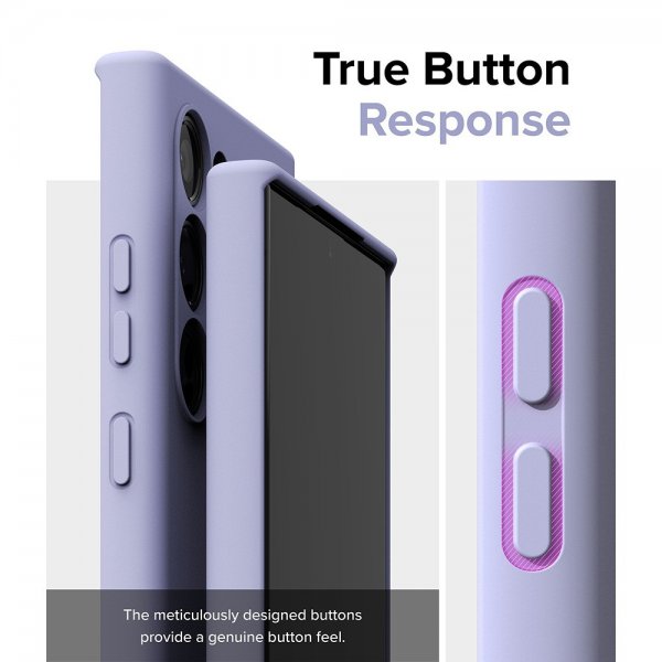 Ringke Samsung Galaxy S24 Ultra Silicone Magnetic -suojakuori, laventeli