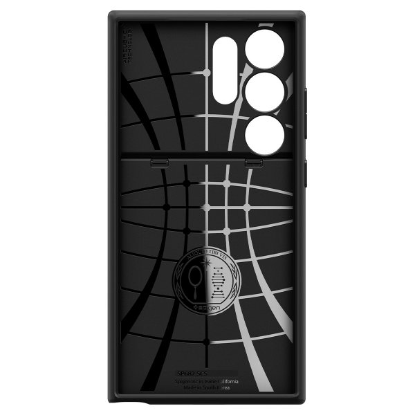 Spigen Samsung Galaxy S24 Ultra -suojakuori, Slim Armor CS, musta