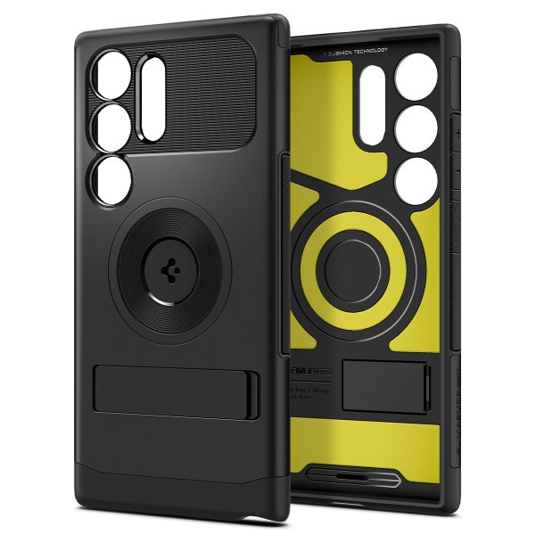 Spigen Samsung Galaxy S24 Ultra Kuori Slim Armor MagFit Musta