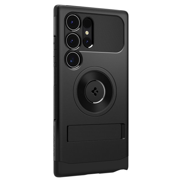 Spigen Samsung Galaxy S24 Ultra Kuori Slim Armor MagFit Musta