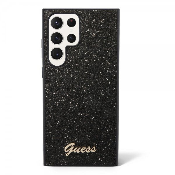 Guess Samsung Galaxy S24 Ultra Kotelo Square Mirror Musta