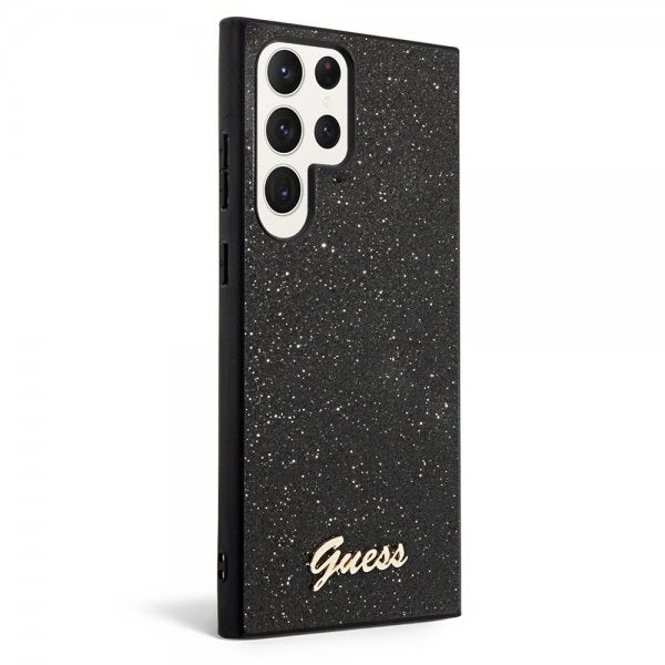 Guess Samsung Galaxy S24 Ultra Kotelo Square Mirror Musta
