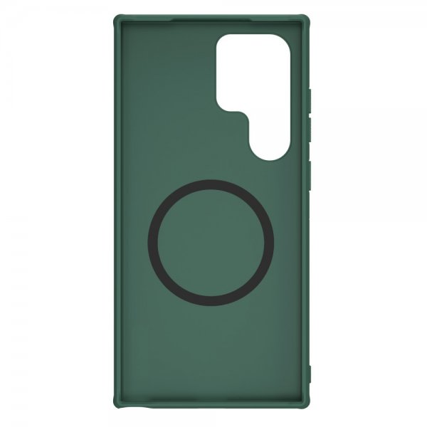 Nillkin Samsung Galaxy S24 Ultra Kuoret Super Frosted Shield Pro MagSafe Vihreä