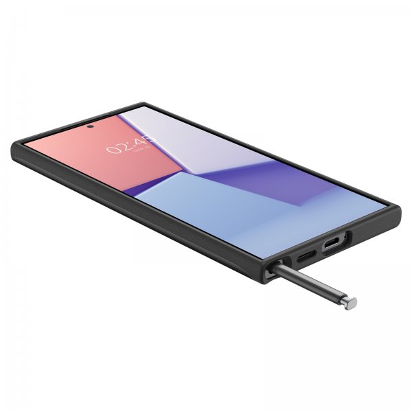 Spigen Samsung Galaxy S24 Ultra Kuori Thin Fit Musta