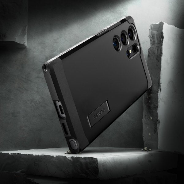 Spigen Samsung Galaxy S24 Ultra kuori Tough Armor Musta