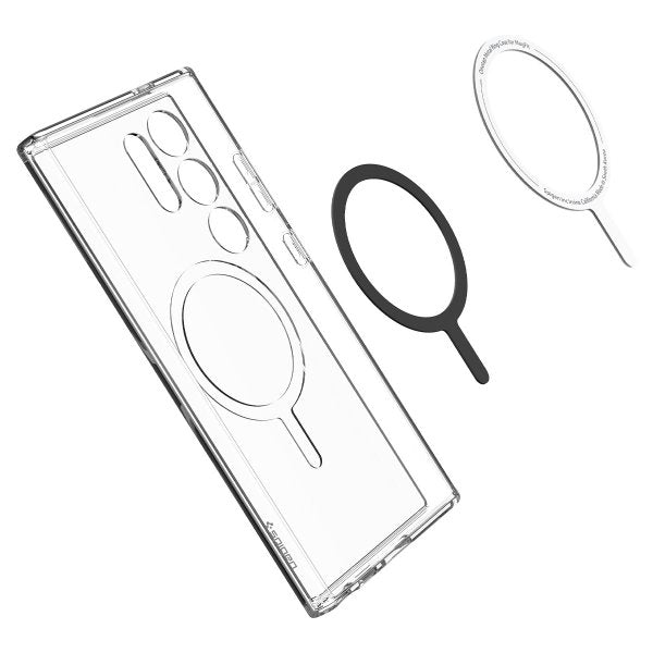 Spigen Samsung Galaxy S24 Ultra Ultra Hybrid Metal Ring MagFit -suojakuori