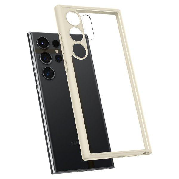 Spigen Samsung Galaxy S24 Ultra Ultra Hybrid Mute Beige -suojakuori