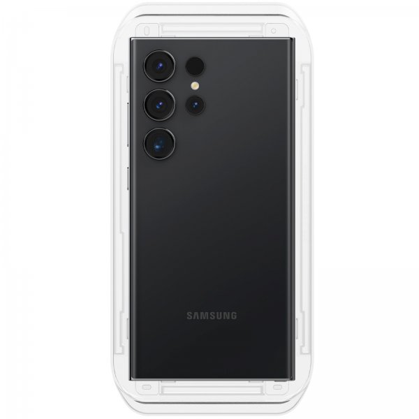 Spigen Samsung Galaxy S24 Ultra -näytönsuoja GLAS.tR EZ Fit 2-pakkaus
