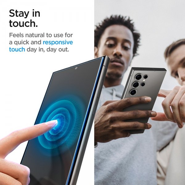 Spigen Samsung Galaxy S24 Ultra Näytönsuoja GLAS.tR EZ Fit Privacy 2 kpl