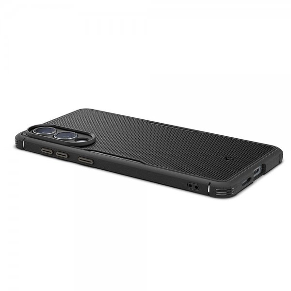 Spigen Samsung Galaxy S25 Edge -suojakuori Core Armor MagFit Mattamusta