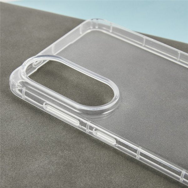 Nordic Covers Samsung Galaxy S25 Edge Suojakuori Feather Series Transparent