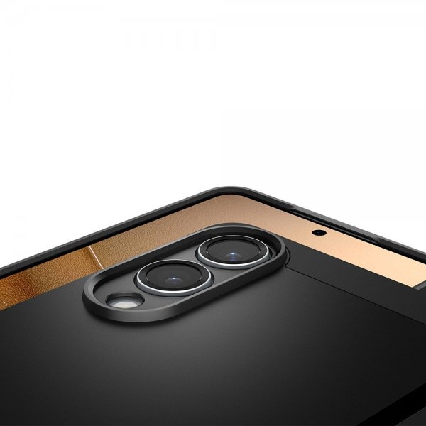 Spigen Samsung Galaxy S25 Edge -suojakuori Tough Armor MagFit, musta