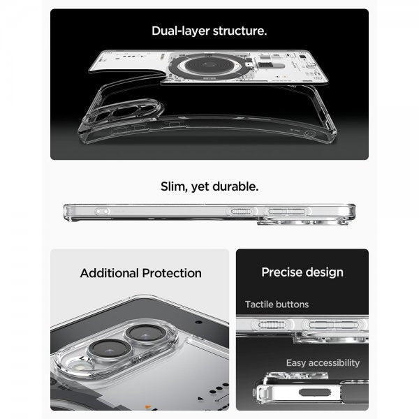 Spigen Samsung Galaxy S25 Edge Ultra Hybrid Neo One MagFit -suojakuori