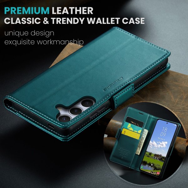 CaseMe Samsung Galaxy S25 FE Suojakotelo 023 Series Vihreä