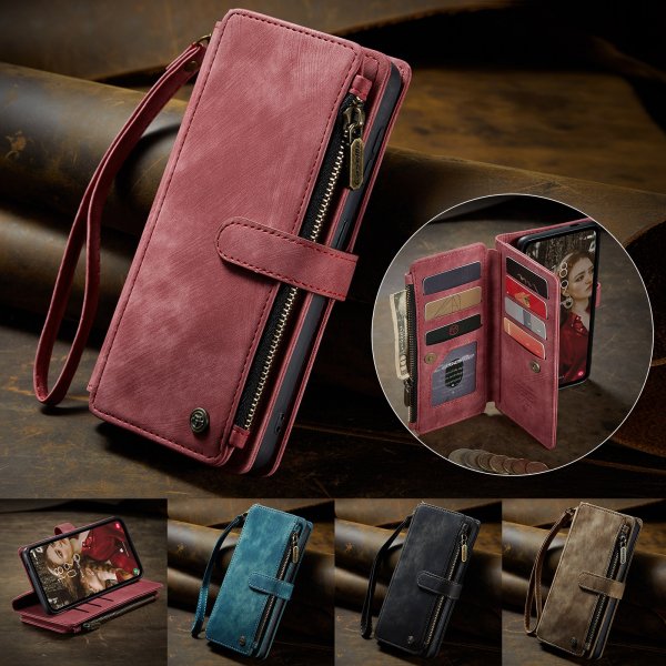CaseMe Samsung Galaxy S25 FE Kotelo C30 -sarja Punainen