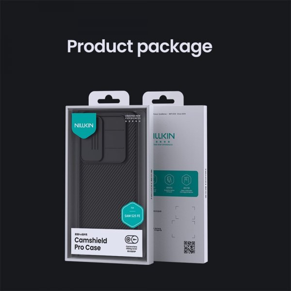 Nillkin Samsung Galaxy S25 FE Kuori CamShield Pro Musta