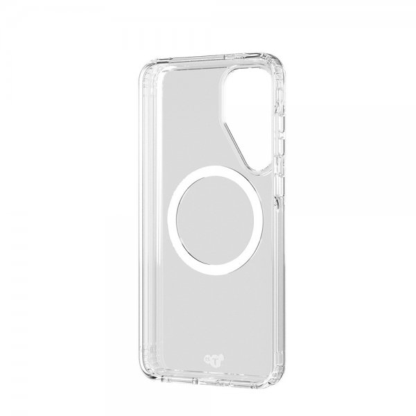 Tech21 Samsung Galaxy S25 FE Kuori EvoClear MagSafe Läpinäkyvä