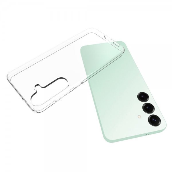 Nordic Covers Samsung Galaxy S25 FE Kuori Feather Series Läpinäkyvä