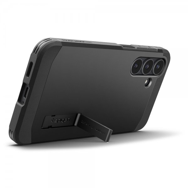 Spigen Samsung Galaxy S25 FE Suojakuori Tough Armor MagFit Musta