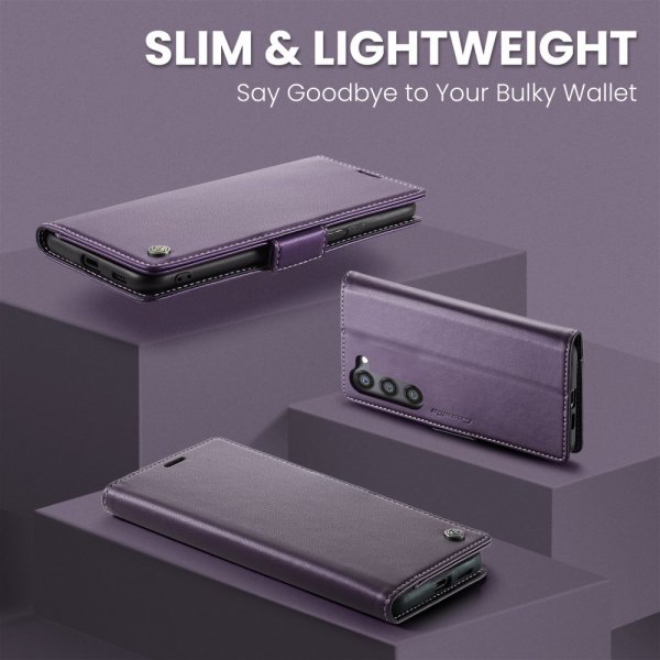 CaseMe Samsung Galaxy S24/S25 Kotelo 023 Series Violetti