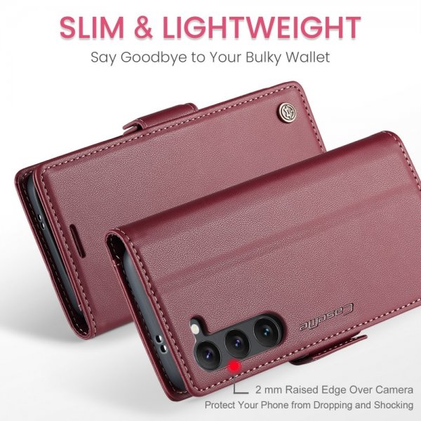 CaseMe Samsung Galaxy S24/S25 Kotelo 023 Sarja Punainen