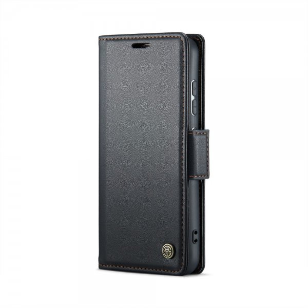 CaseMe Samsung Galaxy S24/S25 Kotelo 023 Series Musta