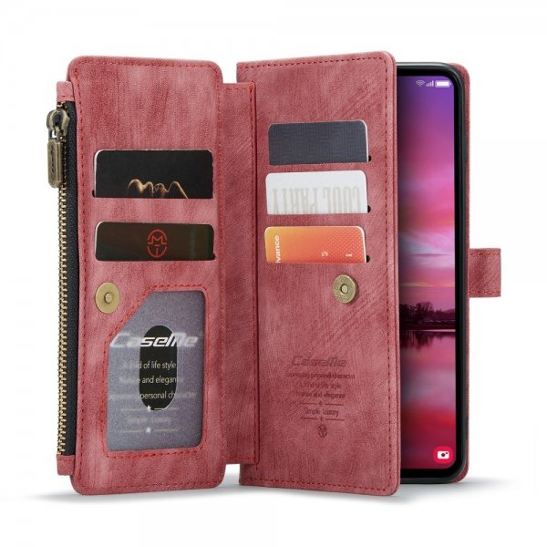 CaseMe Samsung Galaxy S24/S25 Kotelo C30 Series Punainen