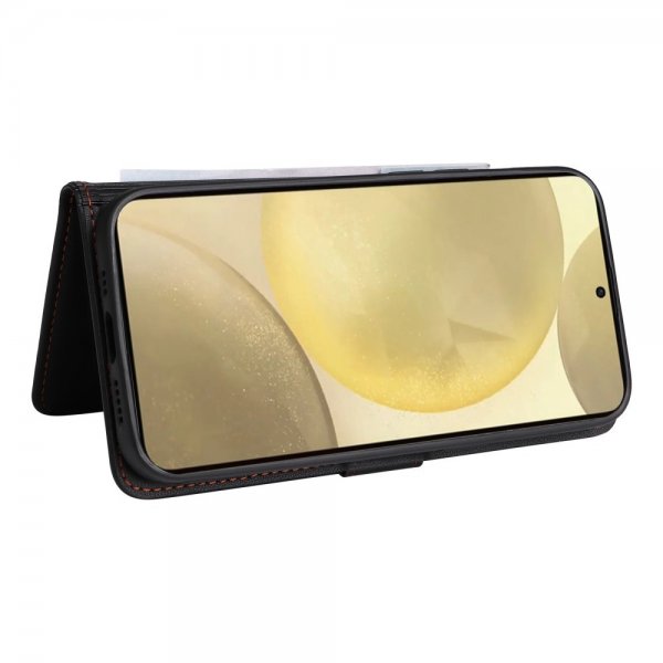 Betopnice Samsung Galaxy S25 -suojakotelo irrotettavalla kuorella 005 Musta
