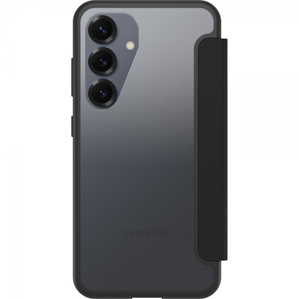 Otterbox Samsung Galaxy S25 React Folio -suojakotelo, Black Crystal