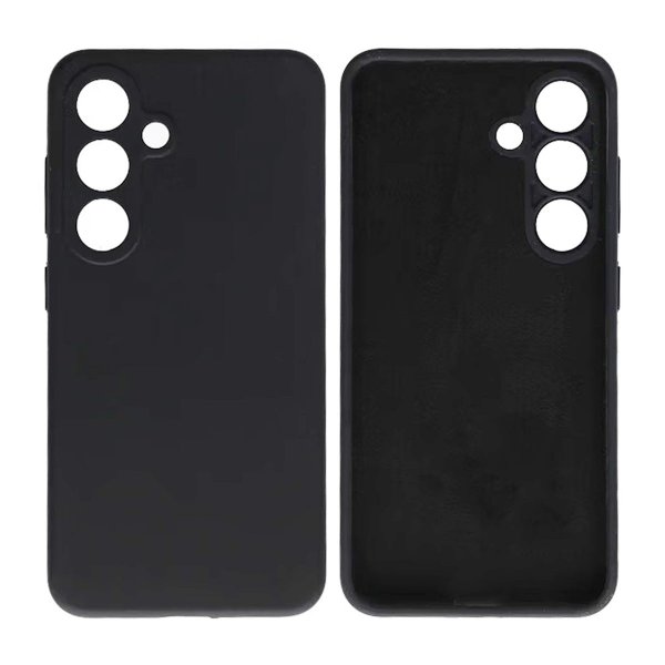 Samsung Galaxy S25 Kuori Silikoni Musta