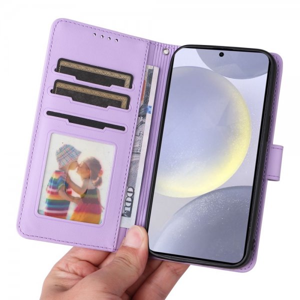 Betopnice Samsung Galaxy S25 Plus -suojakotelo irrotettavalla kuorella 005 Violetti