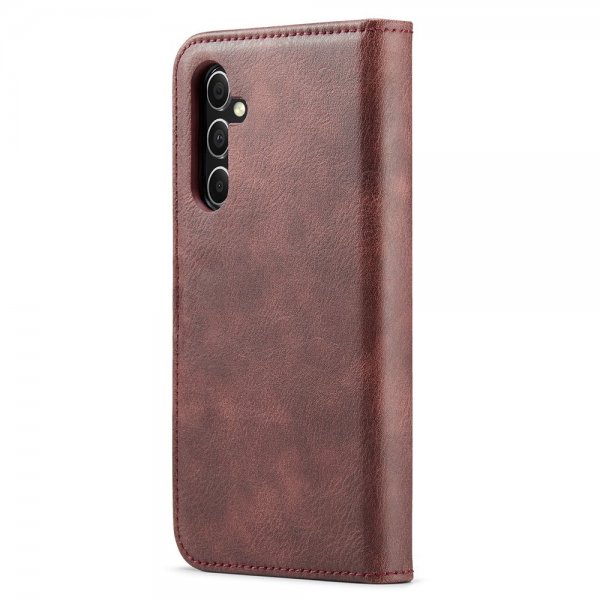 Dg.Ming Samsung Galaxy S25 Plus kotelo irrotettavalla kuorella, punainen
