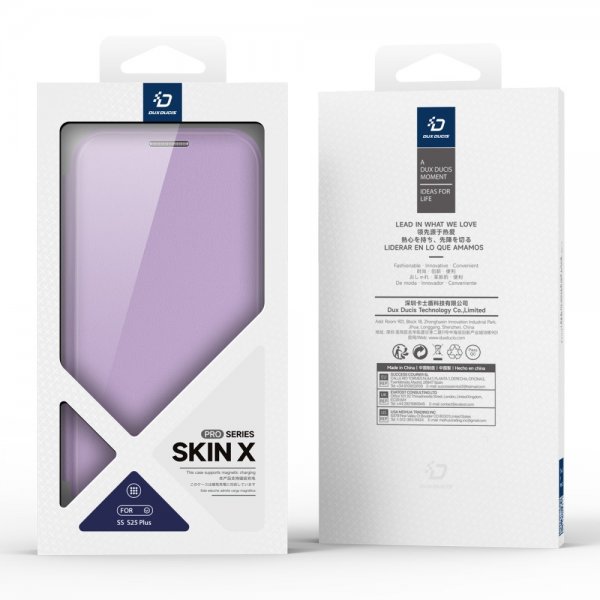 Dux Ducis Samsung Galaxy S25 Plus Kotelo Skin X Pro Series MagSafe Violetti