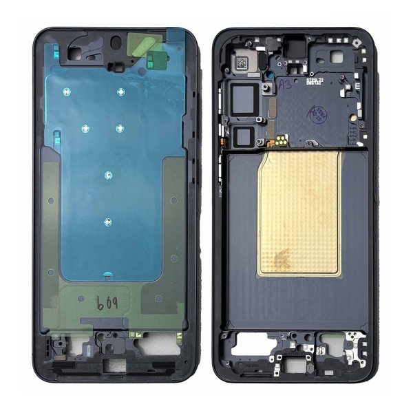 Samsung Galaxy S25 Plus Keskikehys Alkuperäinen - Musta