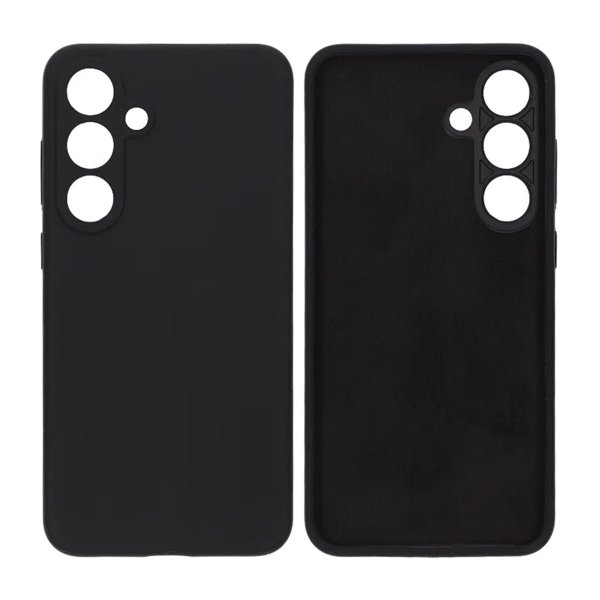 Samsung Galaxy S25 Plus Silikonikuori Musta
