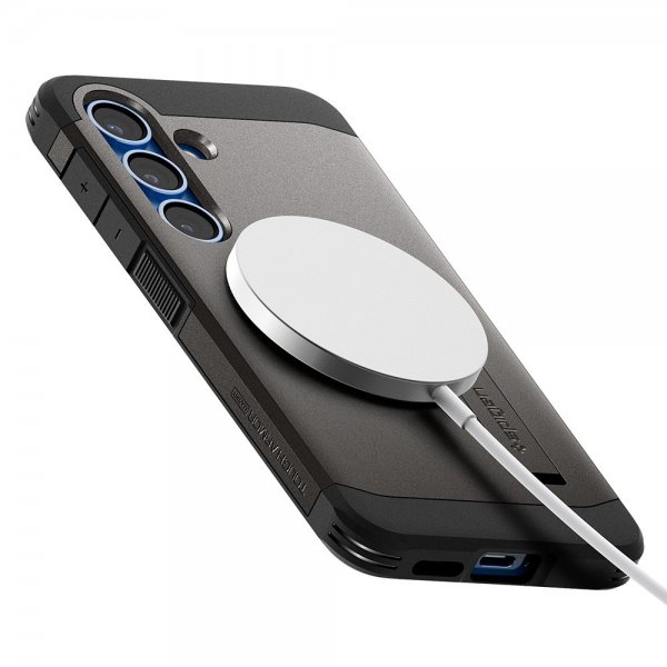 Spigen Samsung Galaxy S25 Plus Kuori Tough Armor MagFit Gunmetal