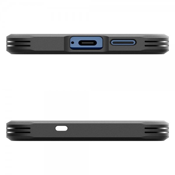 Spigen Samsung Galaxy S25 Plus Kuori Tough Armor MagFit Musta
